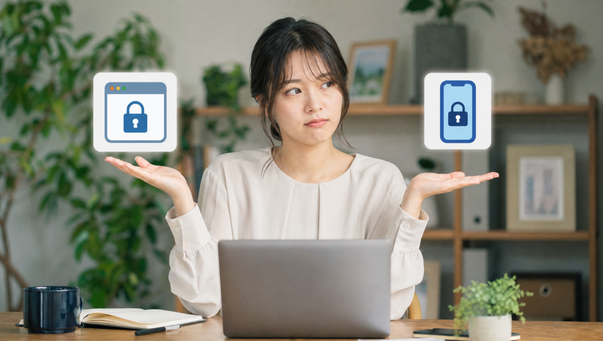 パスワード管理の選び方｜ブラウザ標準と専用アプリを同期・共有・移行で比較