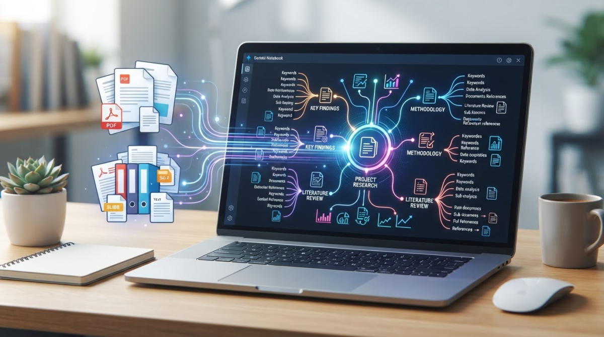 Gemini Notebook（旧NotebookLM）のマインドマップとは？資料の全体像を確認する使い方