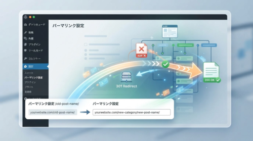 WordPressのパーマリンクを後から変更するときの301リダイレクト設定